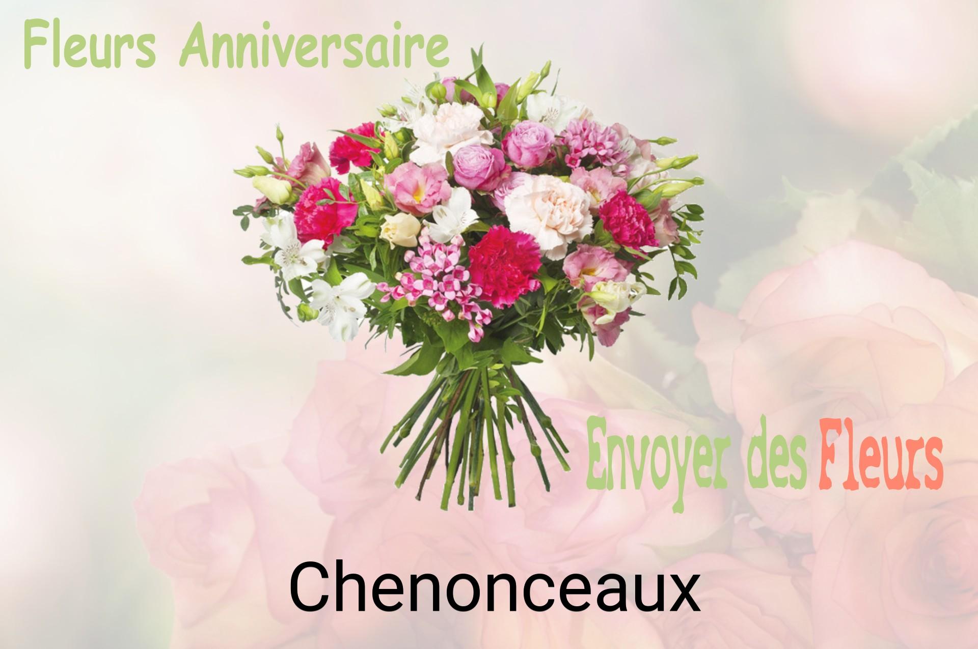 Bouquet de fleurs d’anniversaire livré à Chenonceaux